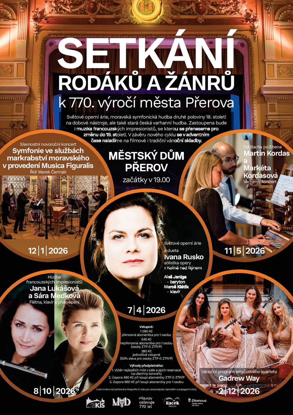 Setkání rodáků a žánrů – divadlo, Hudba a Kino, Přerov – fotka 2