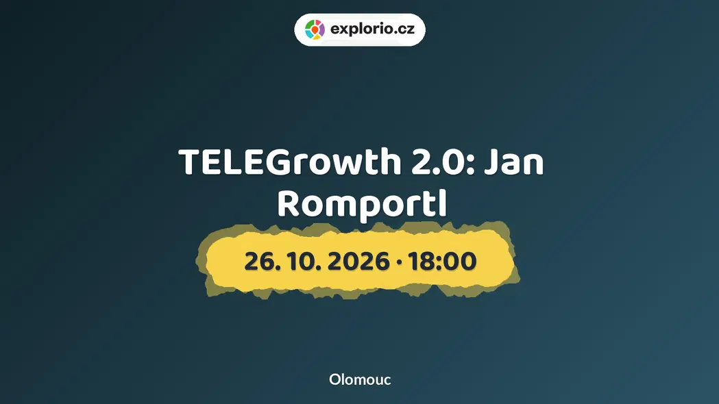 TELEGrowth 2.0: Jan Romportl – divadlo, Hudba a Kino, Olomouc