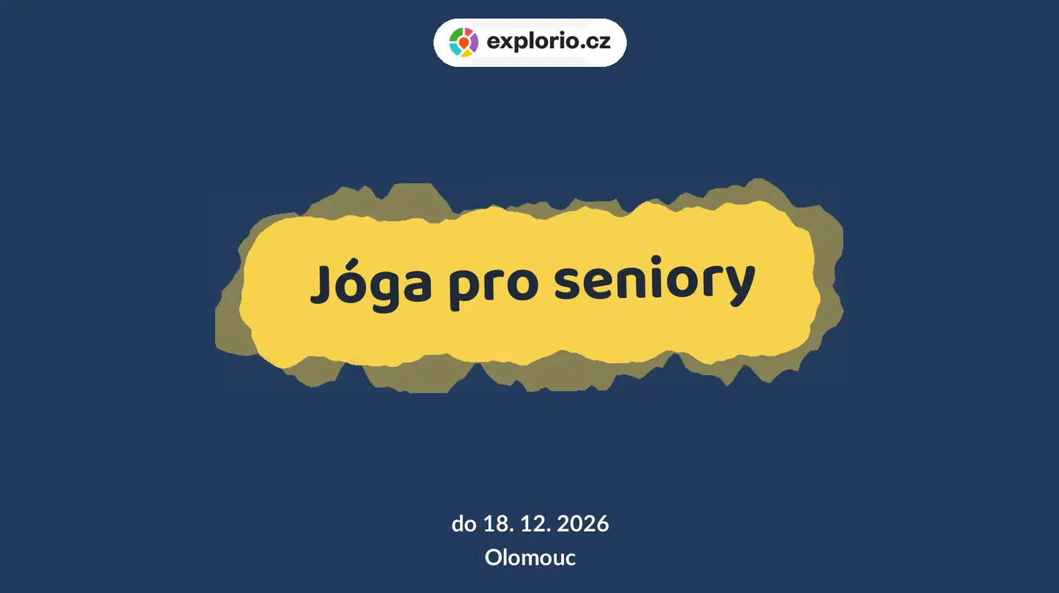 Jóga pro seniory – sport a Pohyb, Olomouc
