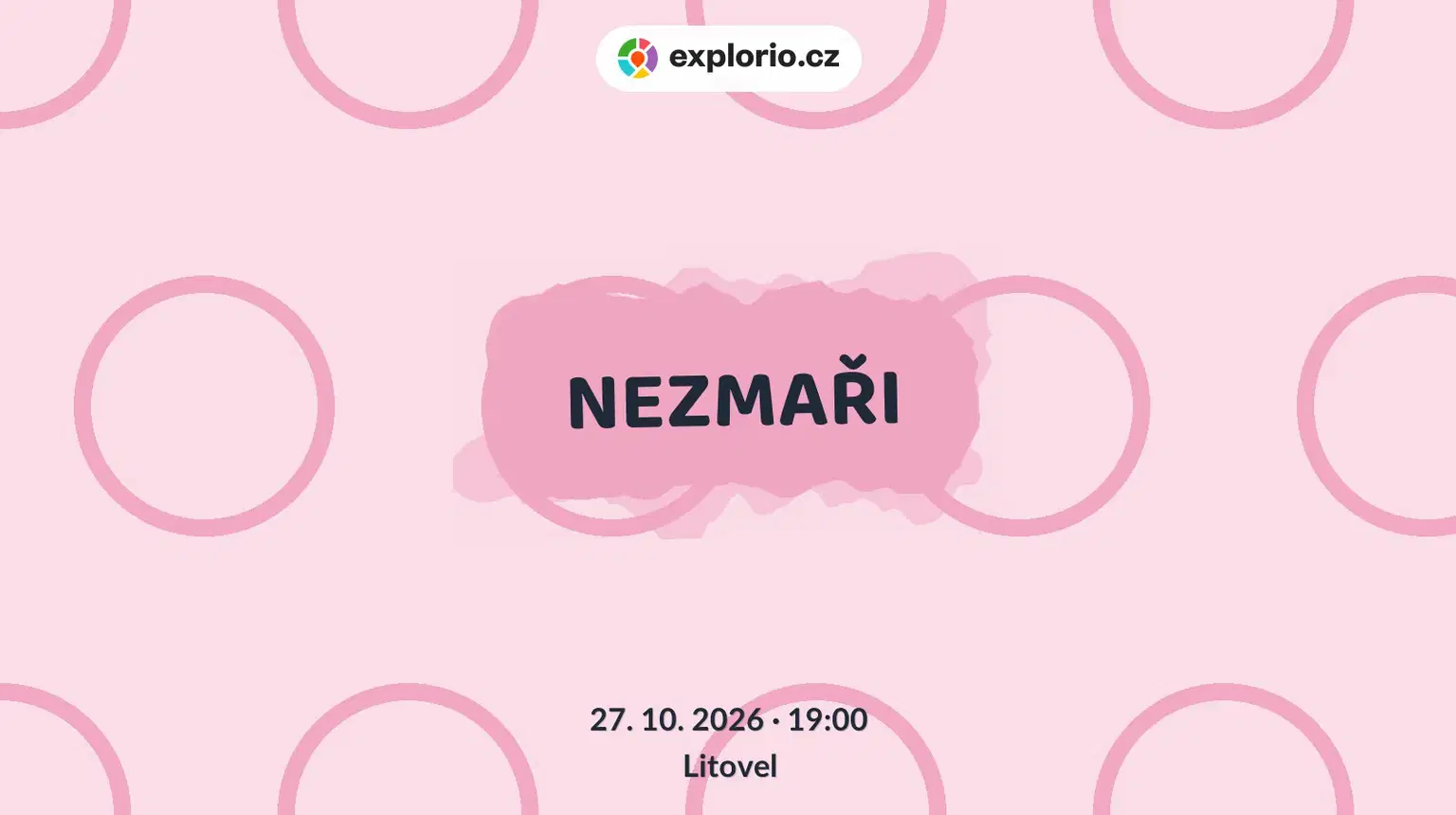 NEZMAŘI – divadlo, Hudba a Kino, Litovel