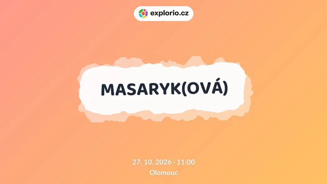 MASARYK(OVÁ) – divadlo, Hudba a Kino, Olomouc