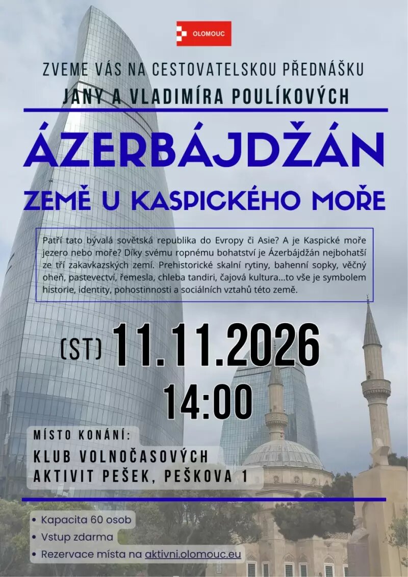 Ázerbájdžán, země u Kaspického moře – divadlo, Hudba a Kino, Olomouc – fotka 2