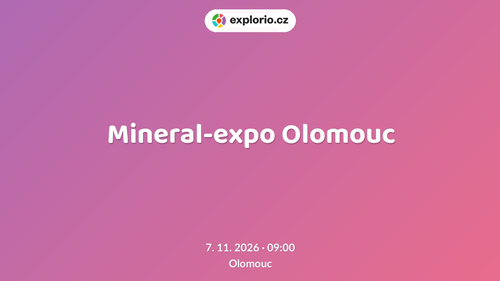Mineral-expo Olomouc – prohlídky a Muzea, Olomouc