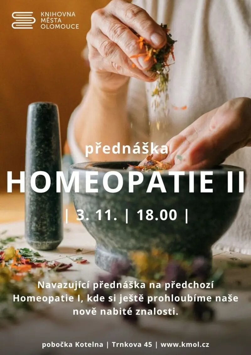 Homeopatie II – tvořivé dílny a Workshopy, Olomouc – fotka 2