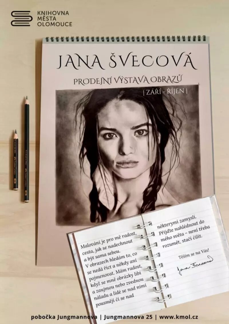Prodejní výstava obrazů Jany Švecové – prohlídky a Muzea, Olomouc – fotka 2