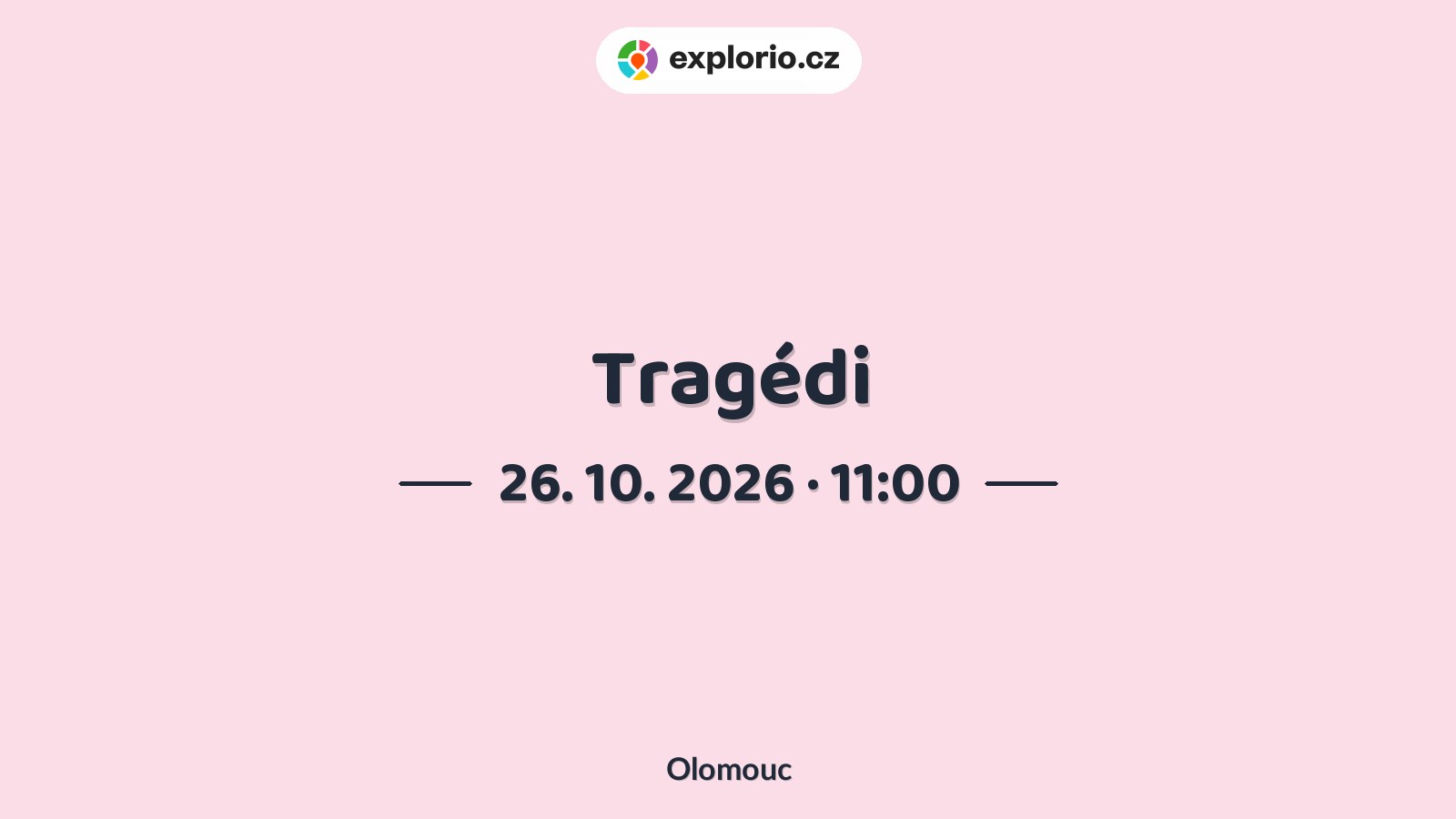 Tragédi – divadlo, Hudba a Kino, Olomouc