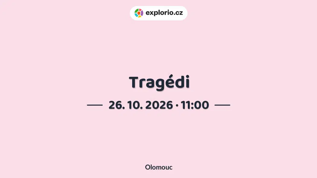 Tragédi – divadlo, Hudba a Kino, Olomouc