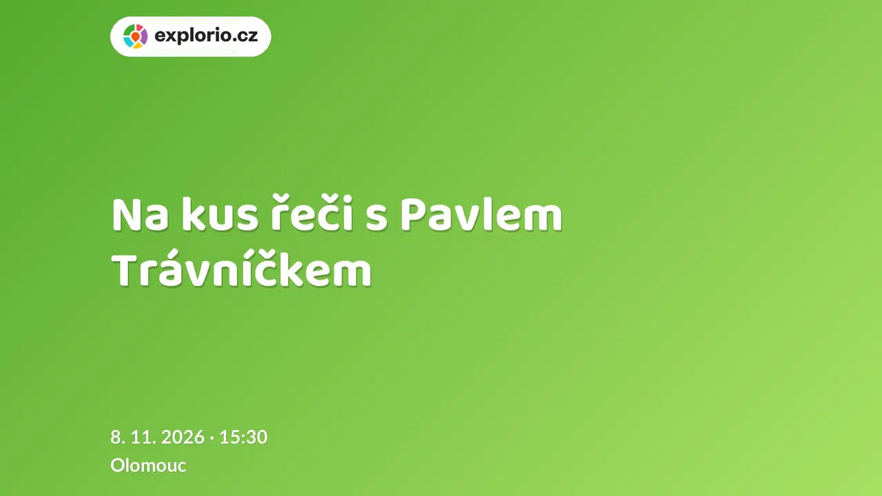 Na kus řeči s Pavlem Trávníčkem – divadlo, Hudba a Kino, Olomouc