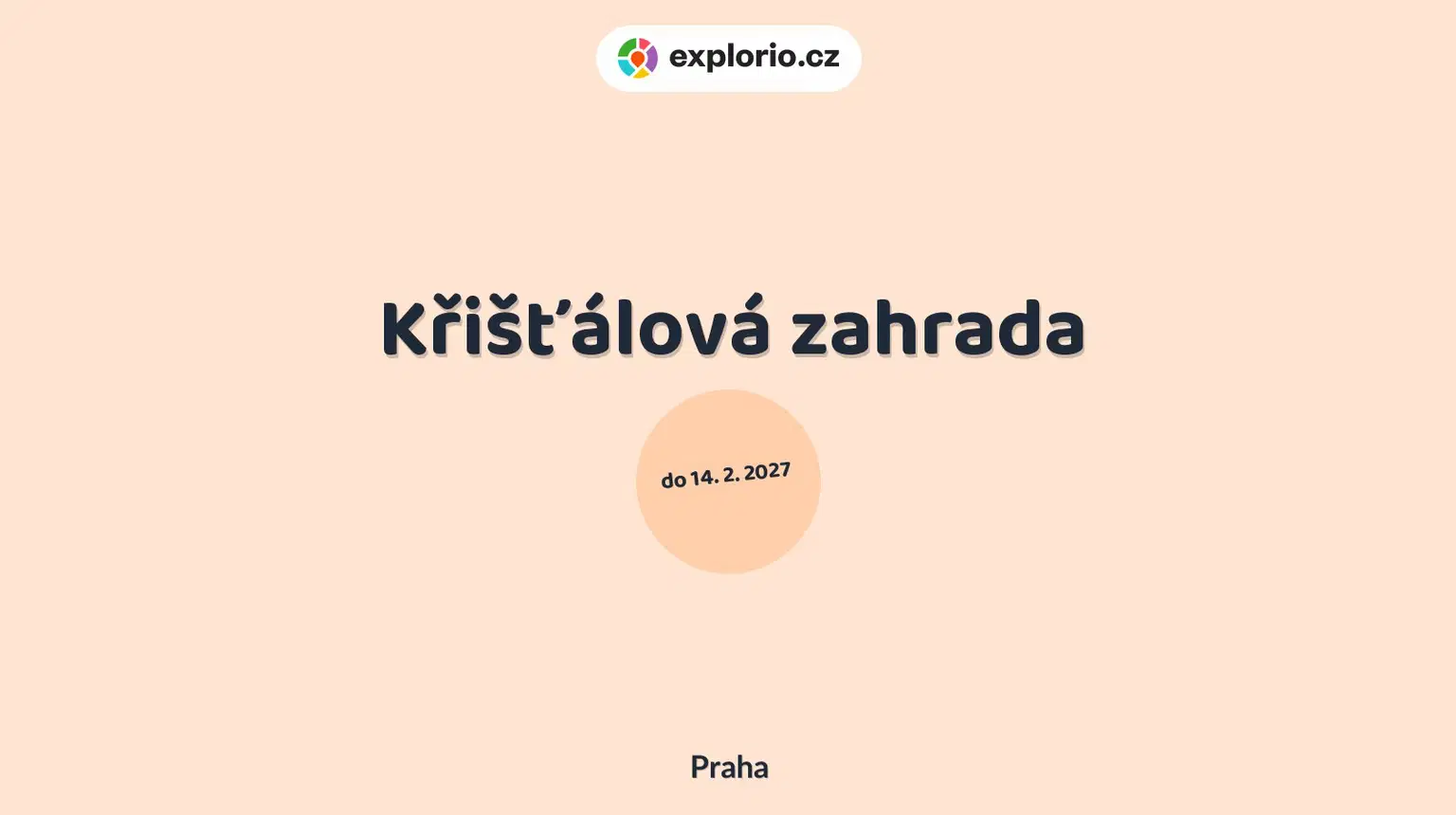 Křišťálová zahrada – prohlídky a Muzea, Praha