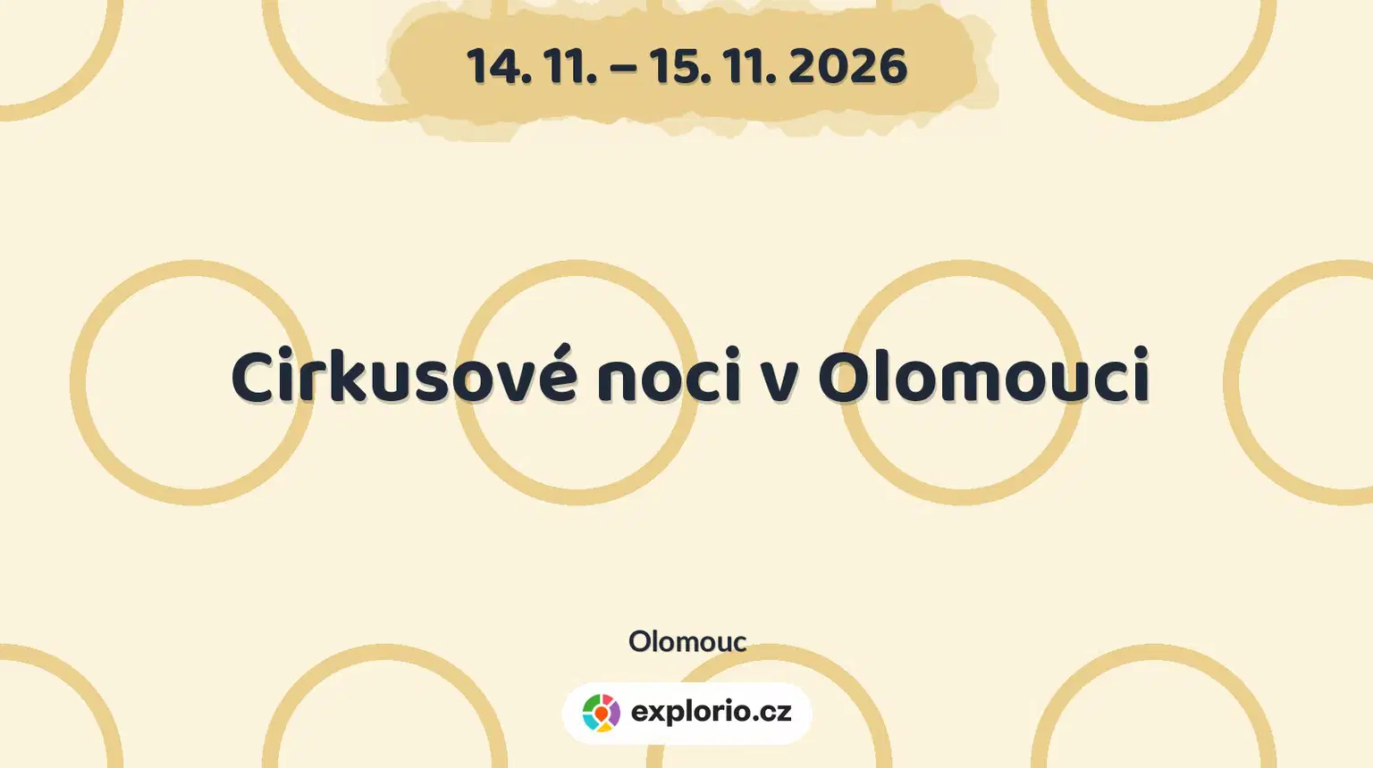 Cirkusové noci v Olomouci – divadlo, Hudba a Kino, Olomouc