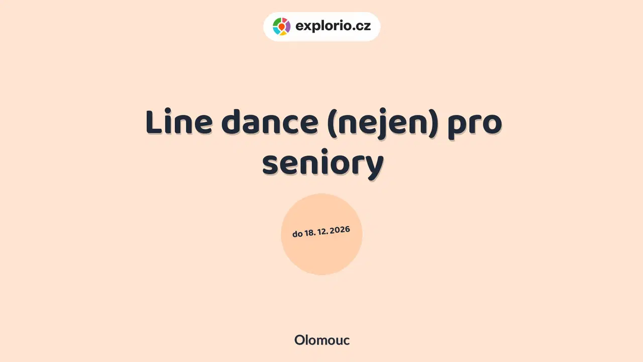 Line dance (nejen) pro seniory – sport a Pohyb, Olomouc