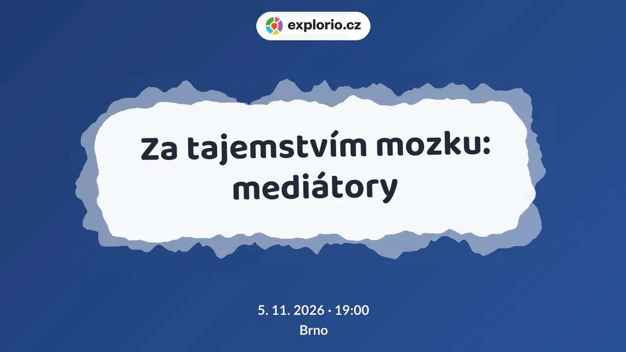 Za tajemstvím mozku: mediátory – prohlídky a Muzea, Brno