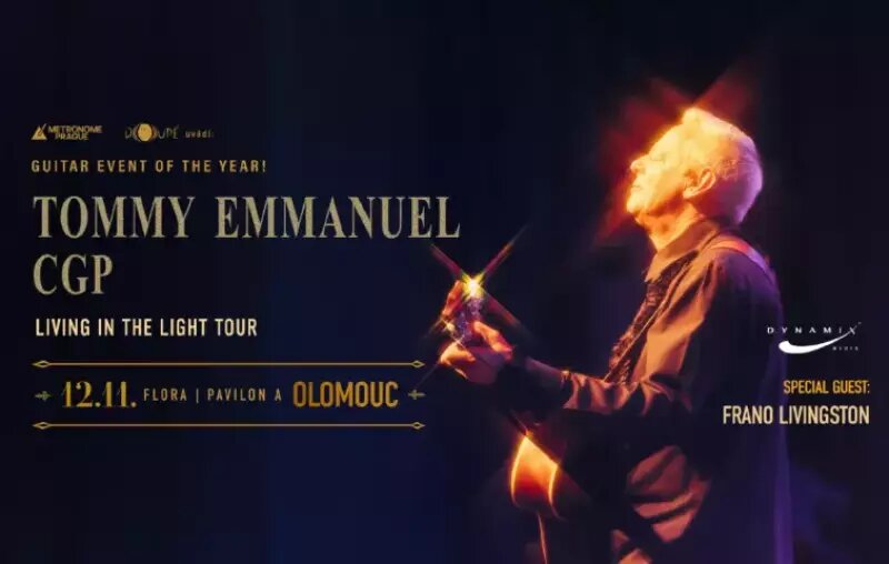 Tommy Emmanuel – divadlo, Hudba a Kino, Olomouc – fotka 2
