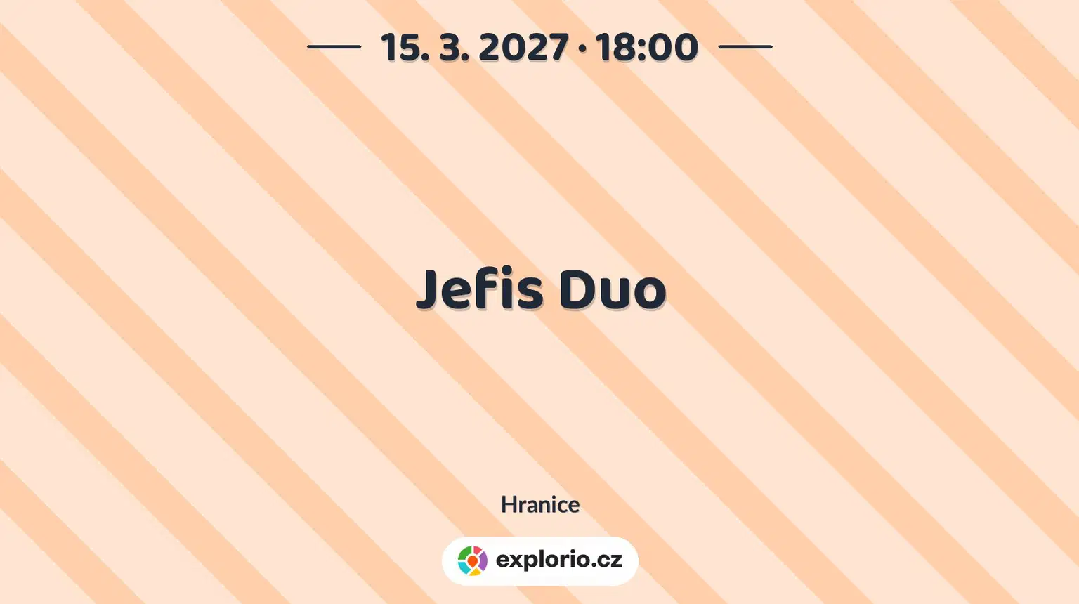 Jefis Duo – divadlo, Hudba a Kino, Hranice