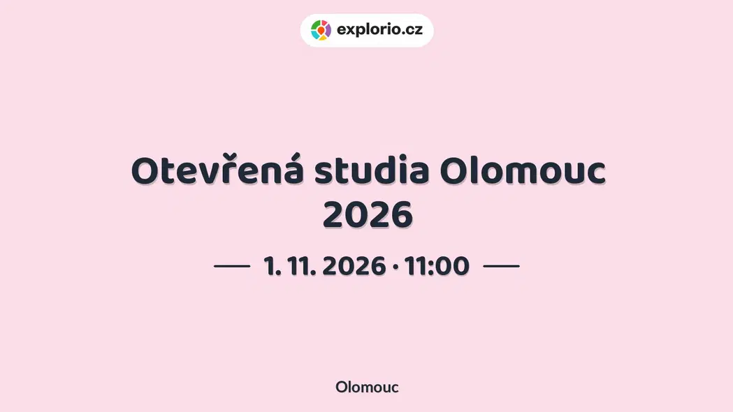 Otevřená studia Olomouc 2026 – tvořivé dílny a Workshopy, Olomouc