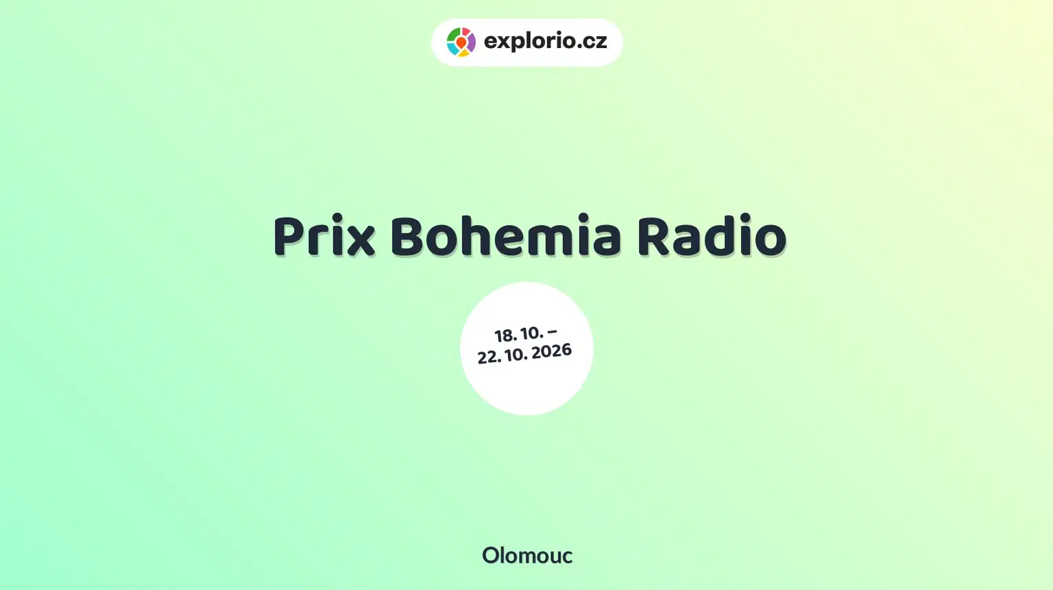 Prix Bohemia Radio – divadlo, Hudba a Kino, Olomouc