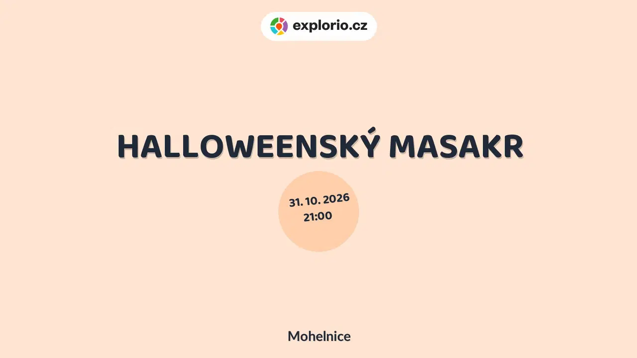 HALLOWEENSKÝ MASAKR – festivaly a Slavnosti, Mohelnice