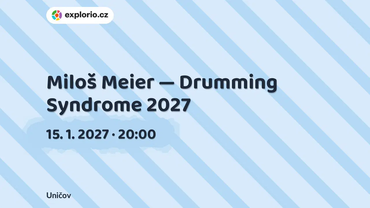 Miloš Meier — Drumming Syndrome 2027 – divadlo, Hudba a Kino, Uničov