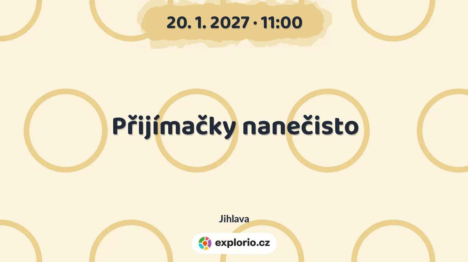 Přijímačky nanečisto – prohlídky a Muzea, Jihlava
