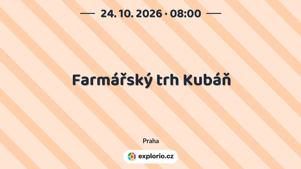 Farmářský trh Kubáň – festivaly a Slavnosti, Praha