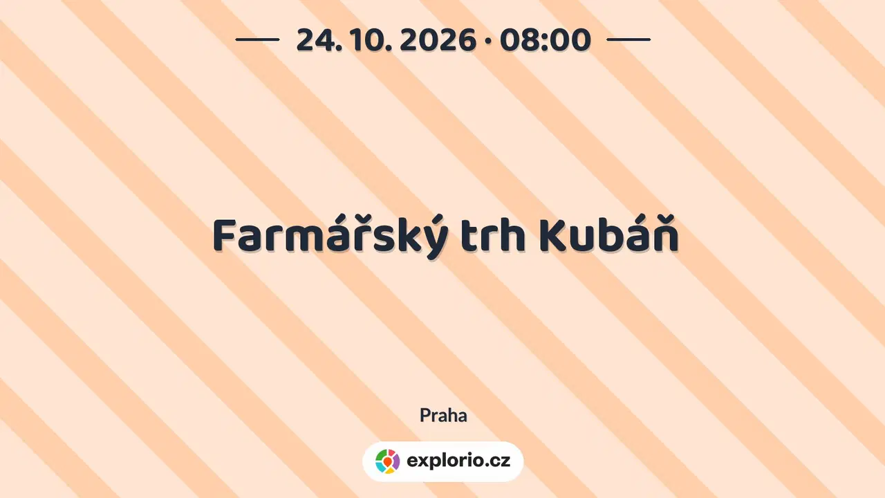 Farmářský trh Kubáň – festivaly a Slavnosti, Praha