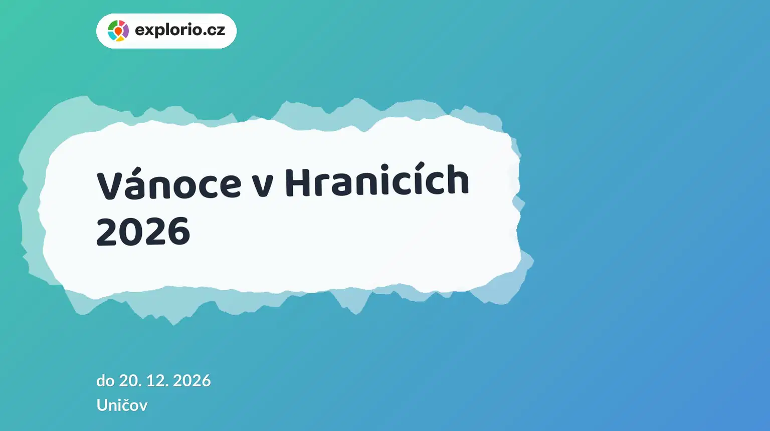 Vánoce v Hranicích 2026 – festivaly a Slavnosti, Uničov