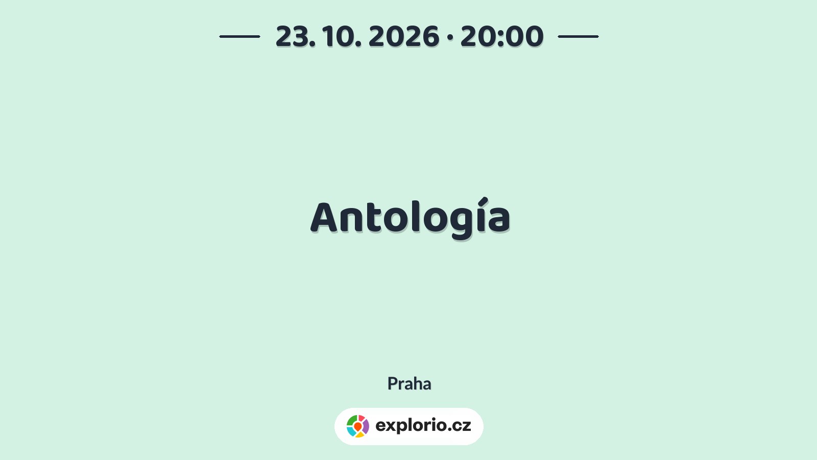 Antología – divadlo, Hudba a Kino, Praha