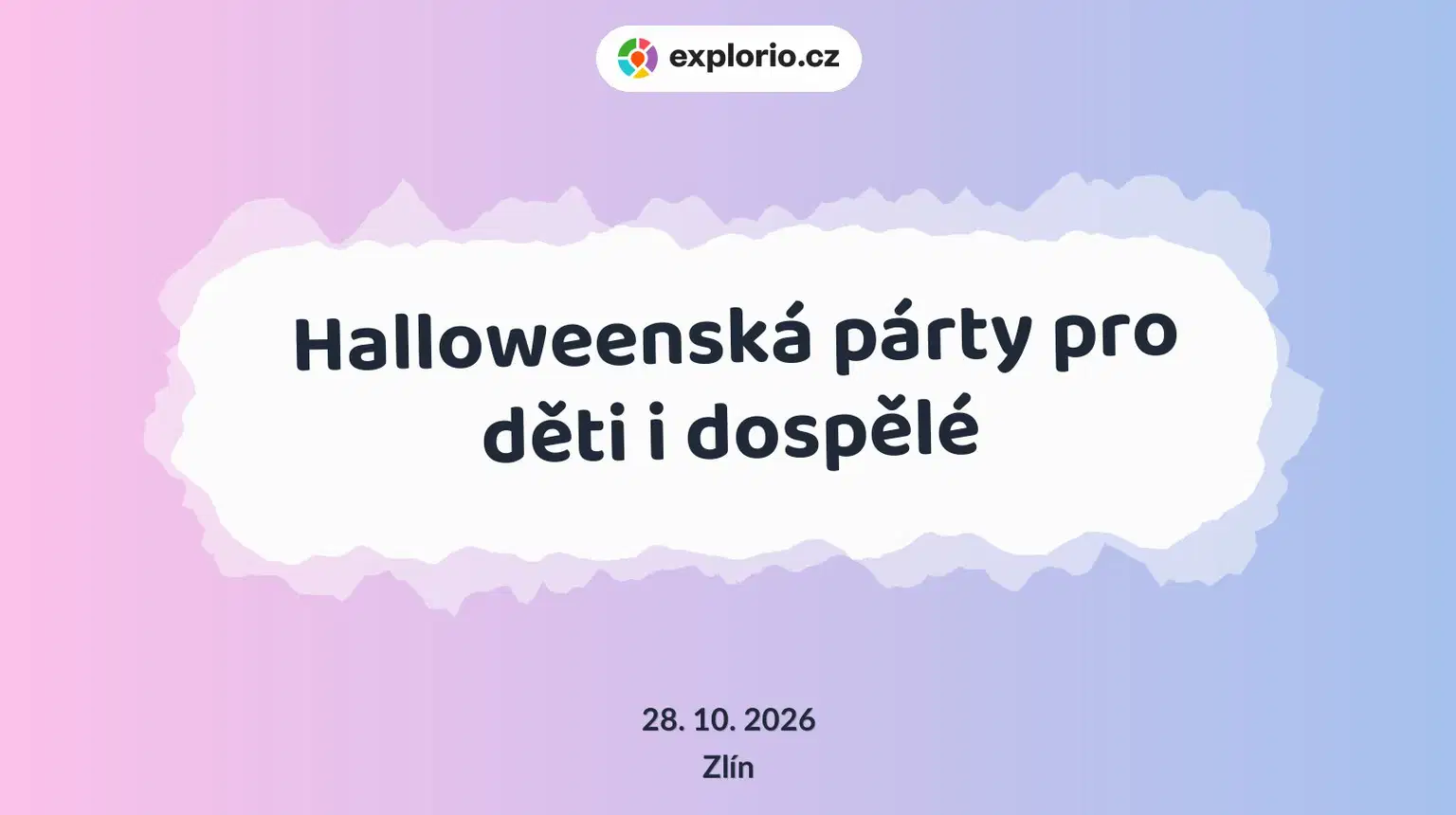 Halloweenská párty pro děti i dospělé – festivaly a Slavnosti, Zlín