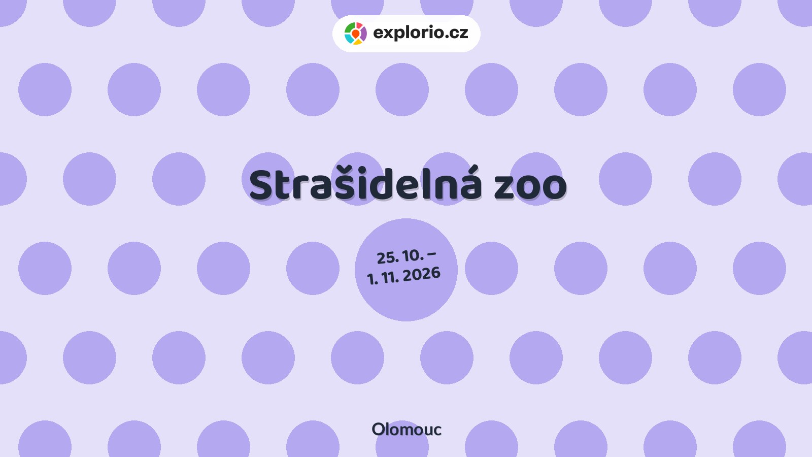 Strašidelná zoo – prohlídky a Muzea, Olomouc