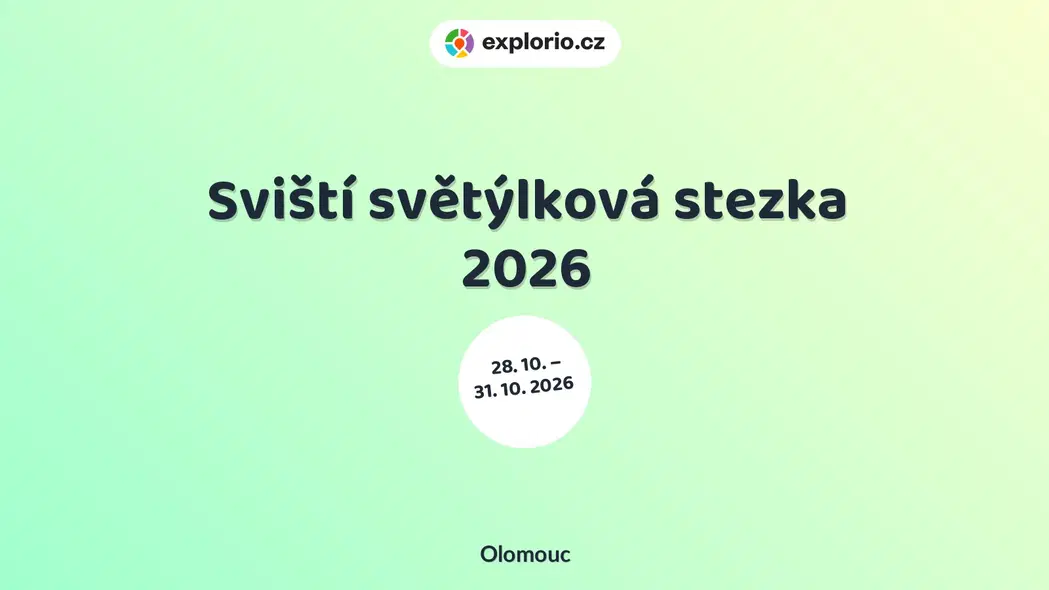 Sviští světýlková stezka 2026 – festivaly a Slavnosti, Olomouc