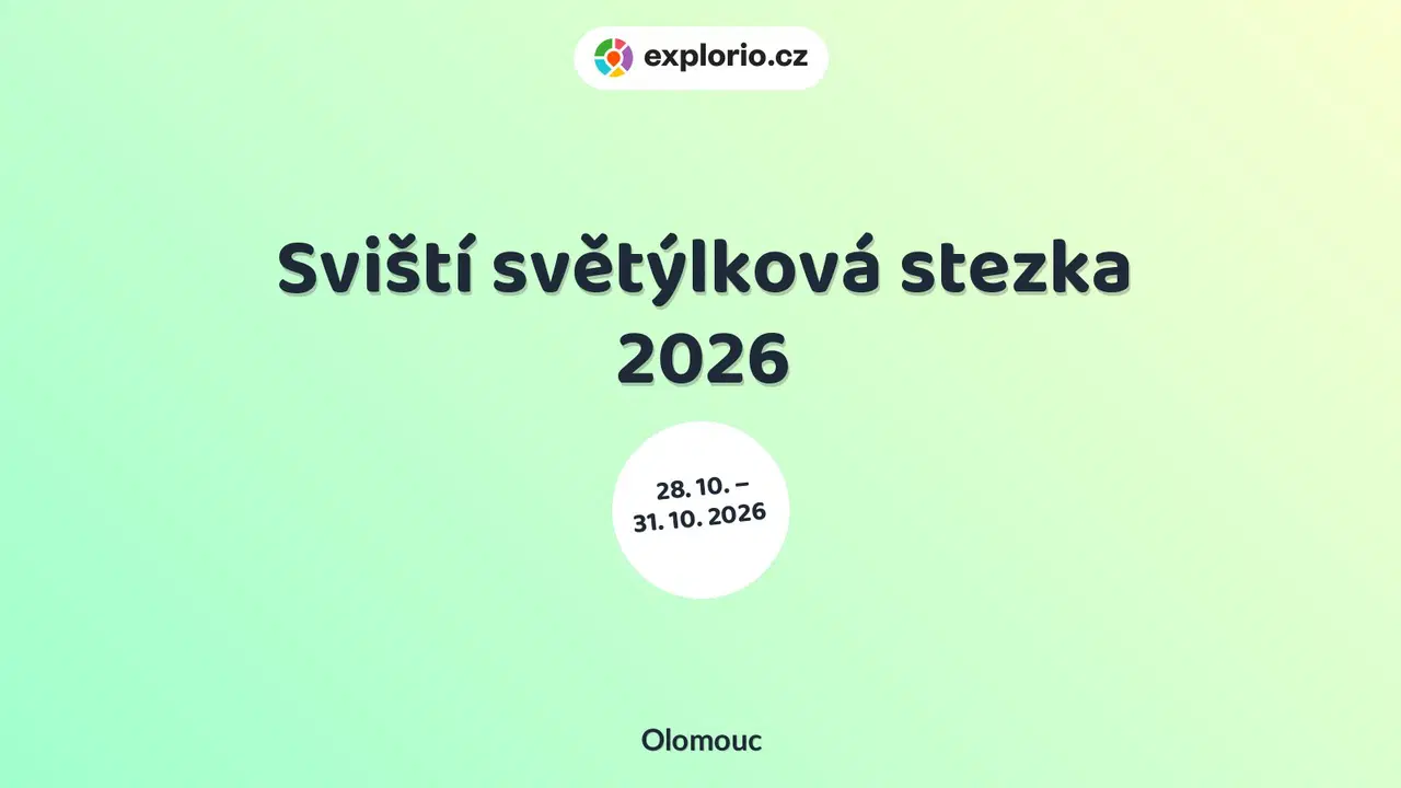 Sviští světýlková stezka 2026 – festivaly a Slavnosti, Olomouc
