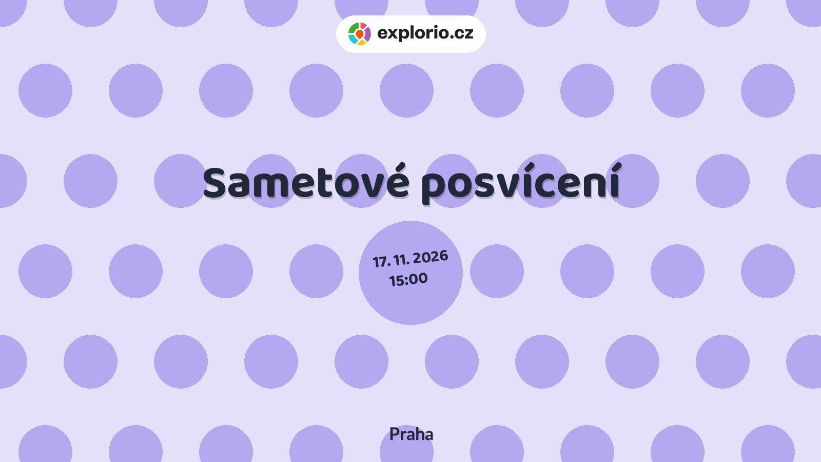 Sametové posvícení – festivaly a Slavnosti, Praha