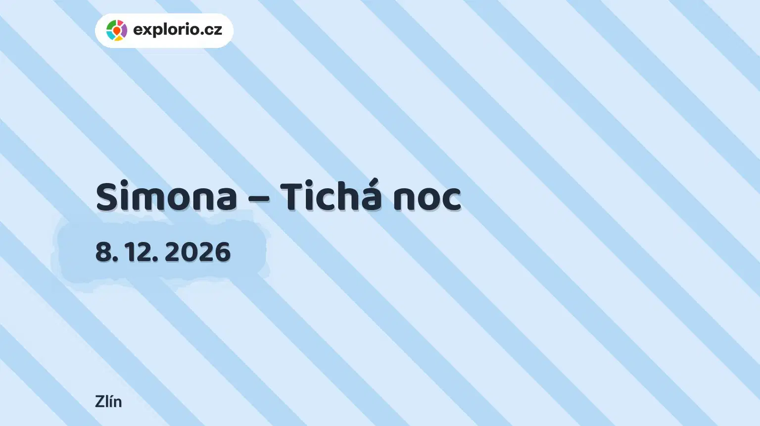 Simona – Tichá noc – divadlo, Hudba a Kino, Zlín