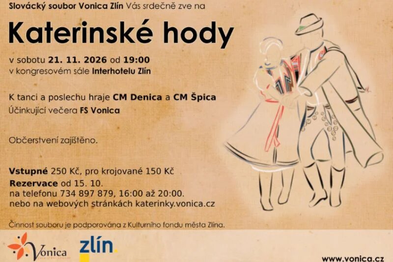 Katerinské hody – divadlo, Hudba a Kino, Zlín – fotka 2