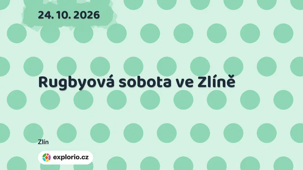 Rugbyová sobota ve Zlíně – sport a Pohyb, Zlín