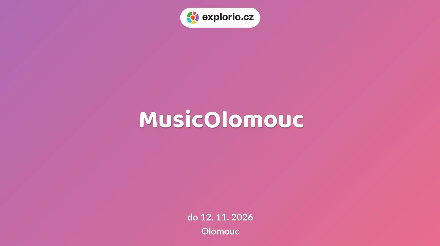 MusicOlomouc – divadlo, Hudba a Kino, Olomouc