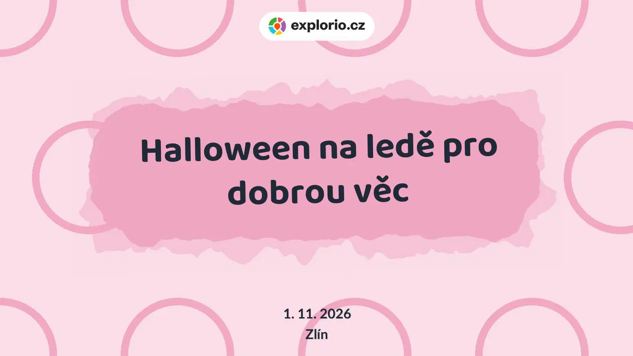 Halloween na ledě pro dobrou věc – sport a Pohyb, Zlín