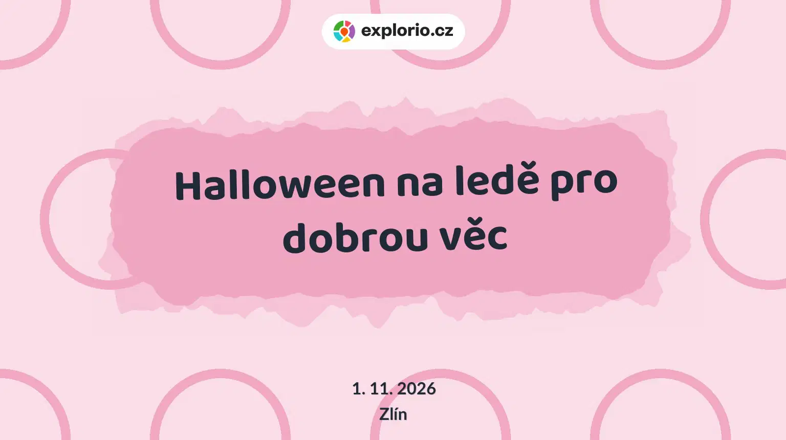Halloween na ledě pro dobrou věc – sport a Pohyb, Zlín