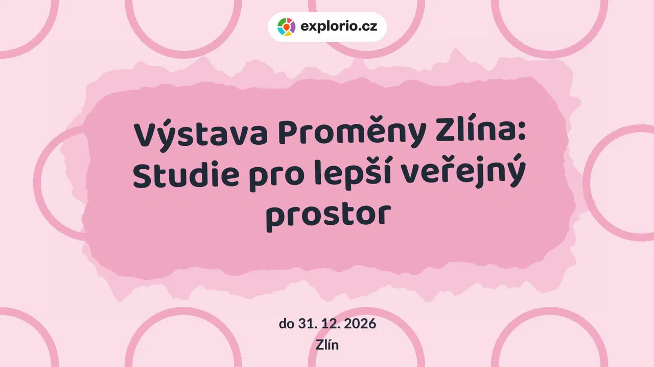 Výstava Proměny Zlína: Studie pro lepší veřejný prostor – prohlídky a Muzea, Zlín