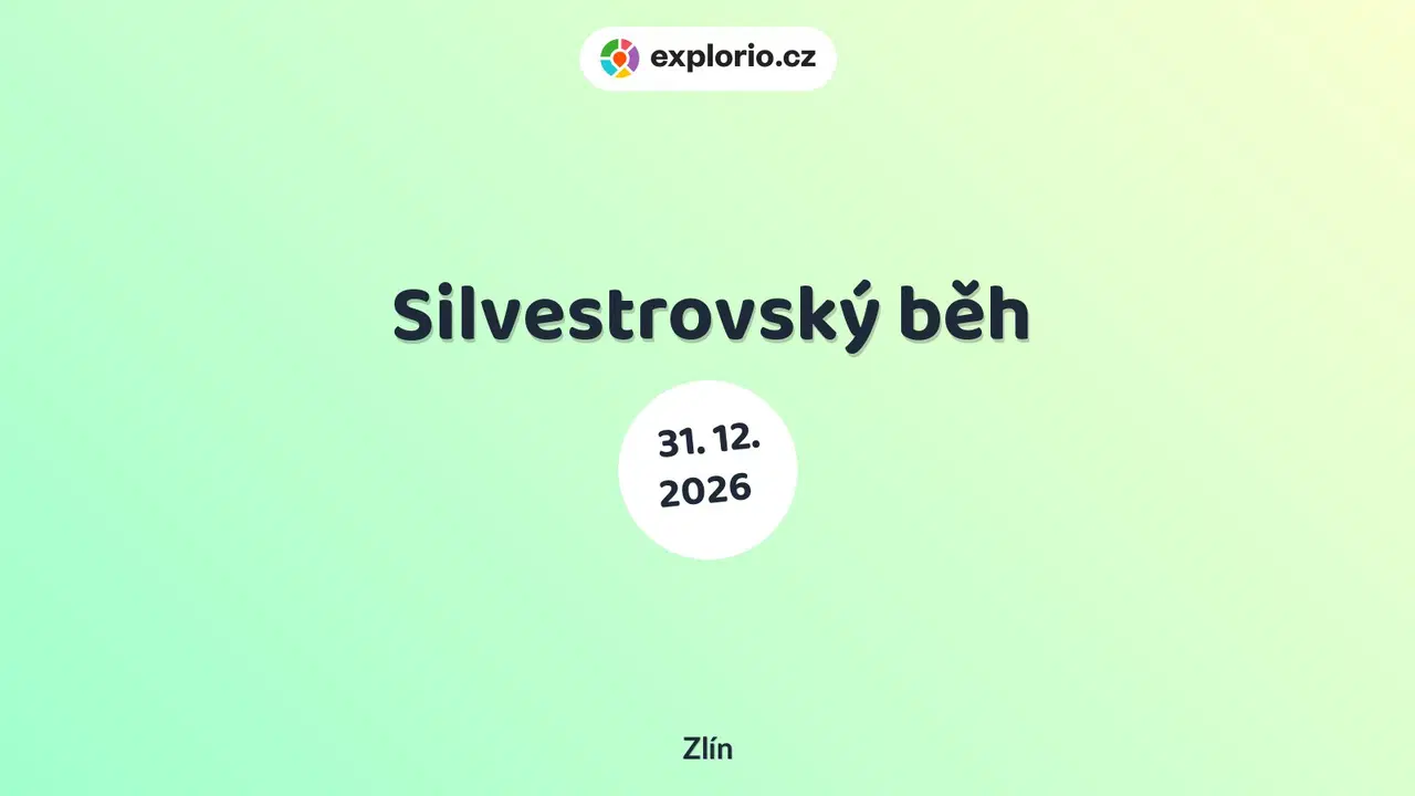 Silvestrovský běh – sport a Pohyb, Zlín