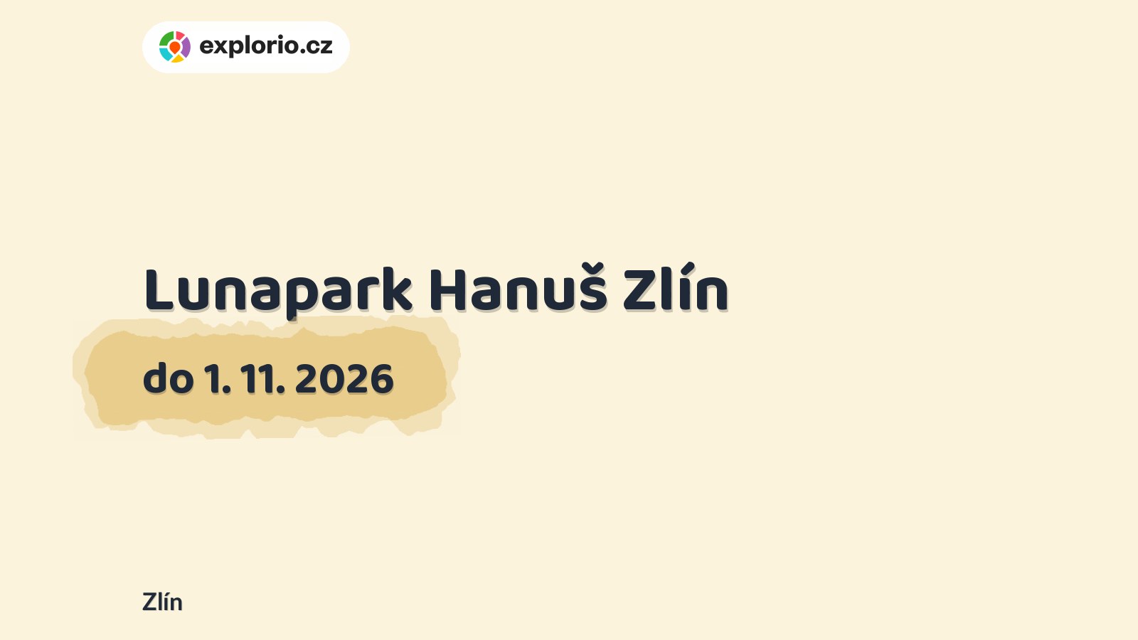 Lunapark Hanuš Zlín – festivaly a Slavnosti, Zlín