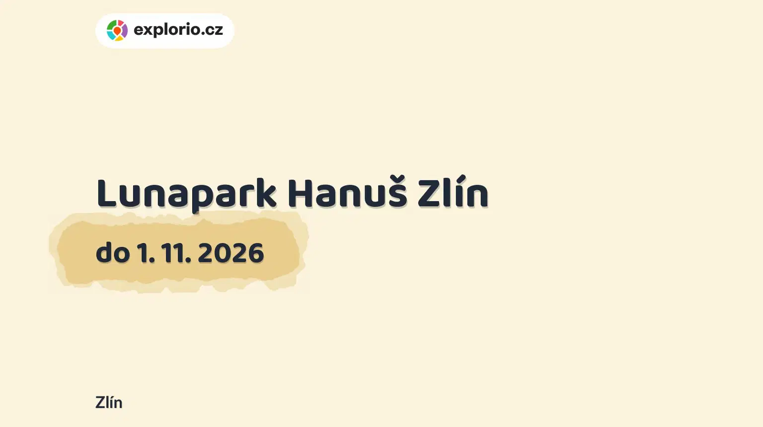 Lunapark Hanuš Zlín – festivaly a Slavnosti, Zlín