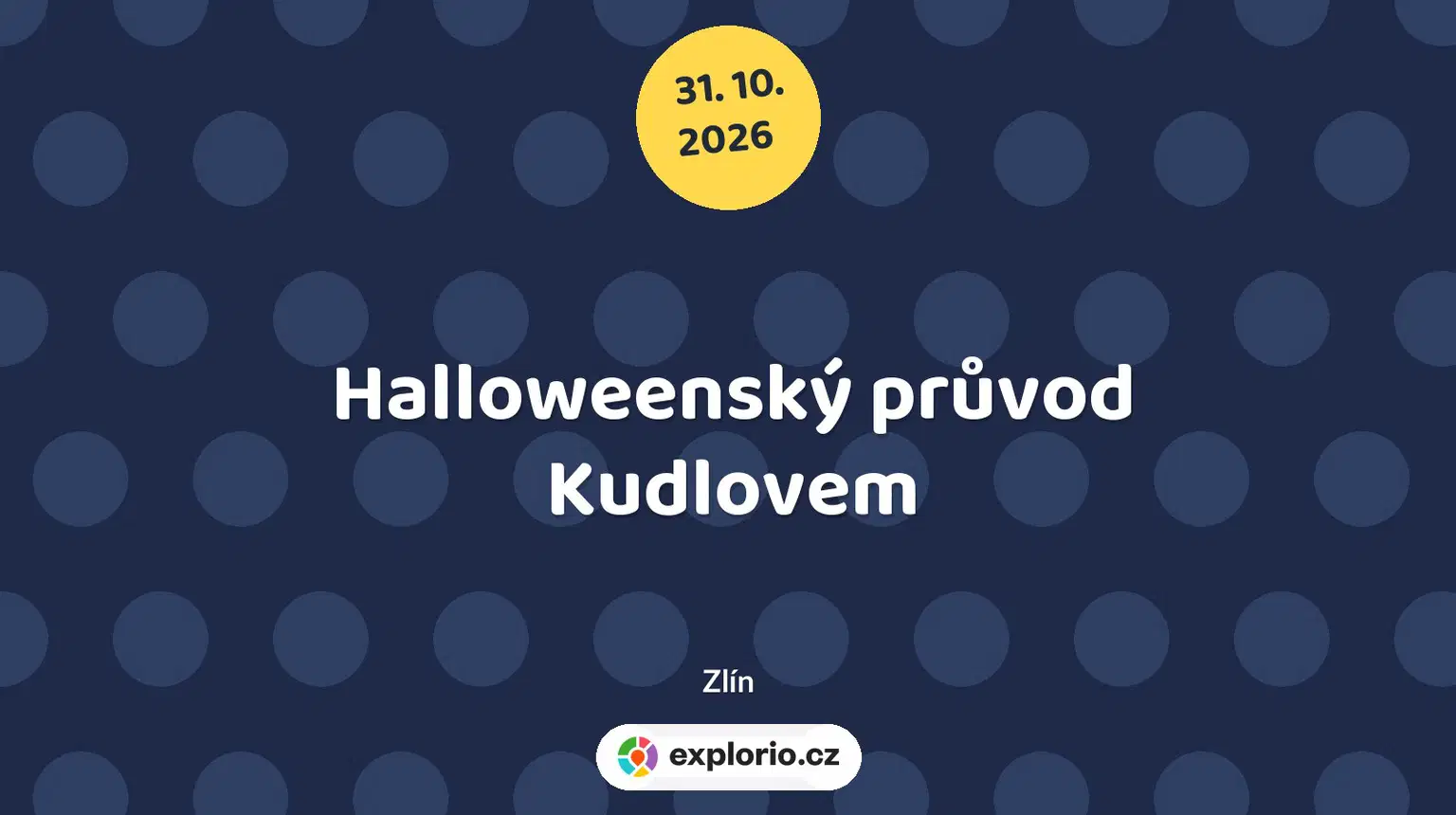 Halloweenský průvod Kudlovem – festivaly a Slavnosti, Zlín