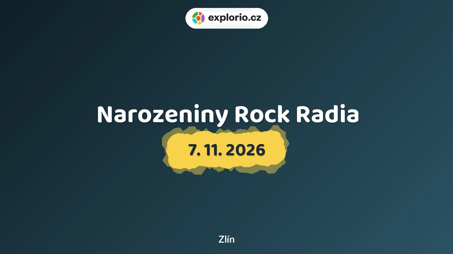 Narozeniny Rock Radia – divadlo, Hudba a Kino, Zlín
