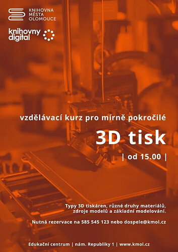 3D tisk – tvořivé dílny a Workshopy, Olomouc – fotka 2