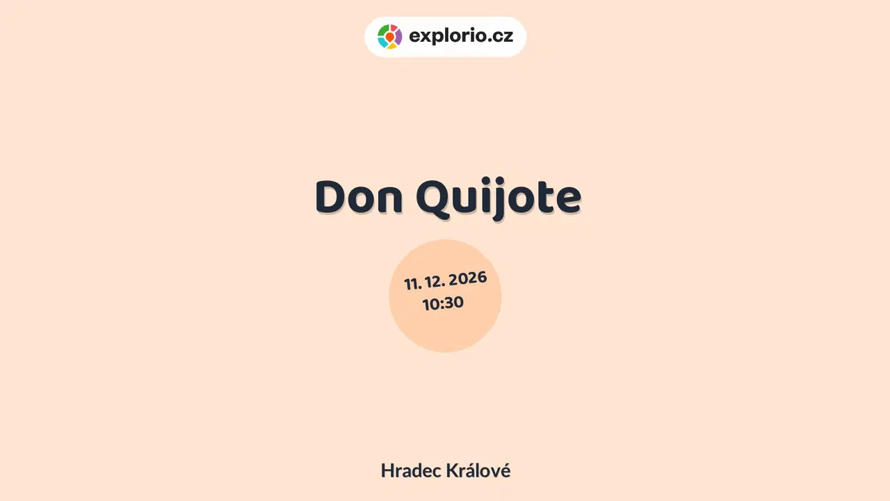 Don Quijote – divadlo, Hudba a Kino, Hradec Králové