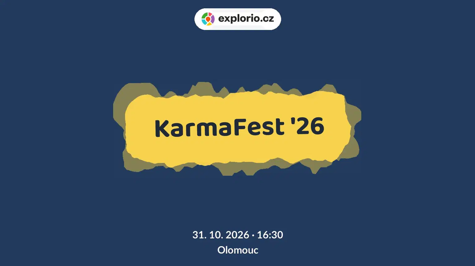 KarmaFest '26 – divadlo, Hudba a Kino, Olomouc