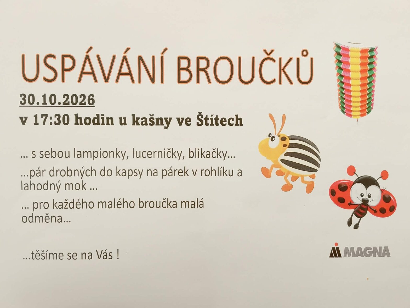Uspávání broučků – festivaly a Slavnosti, Štíty – fotka 2