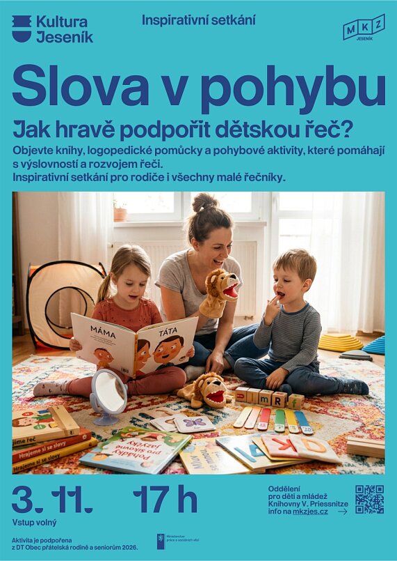 SLOVA V POHYBU – tvořivé dílny a Workshopy, Jeseník – fotka 2