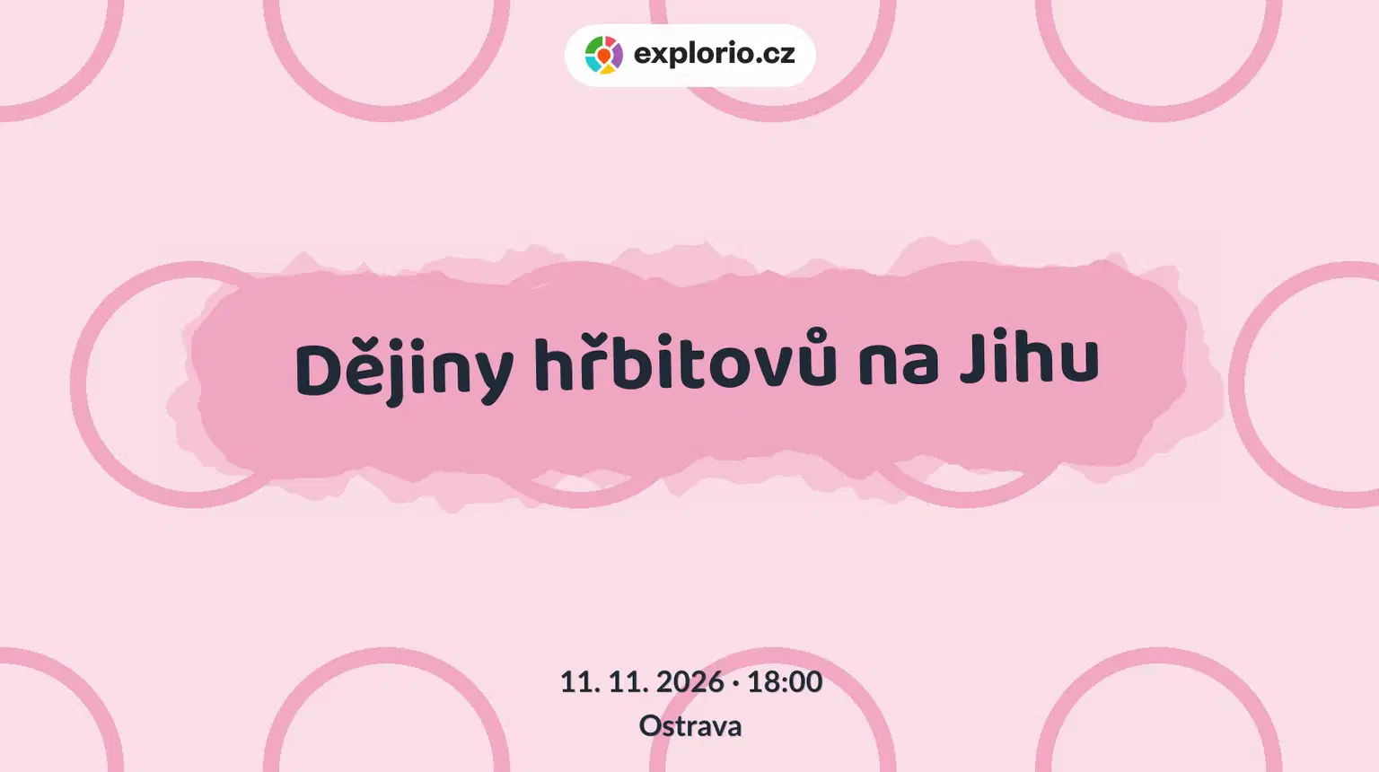 Dějiny hřbitovů na Jihu – prohlídky a Muzea, Ostrava